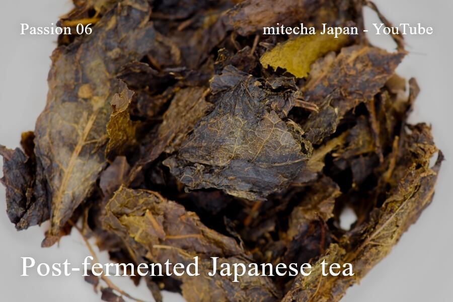 Nachfermentierter japanischer Tee
