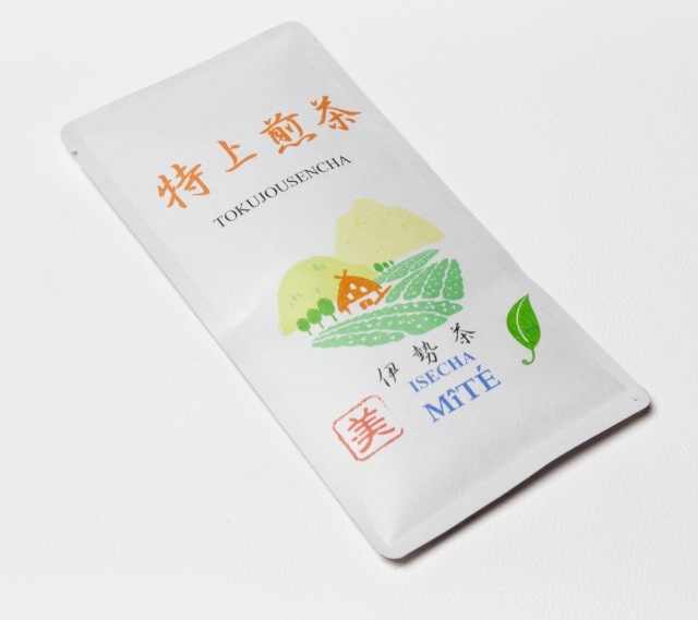 特上煎茶「みて」オリジナル 和紙(白)